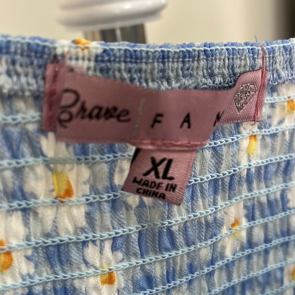 Crafe Fame floral printed peplum top - Picture 9 of 14